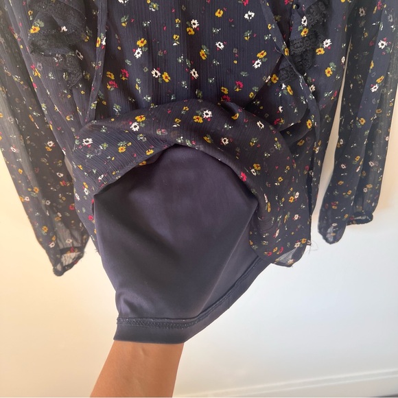 Vintage navy blue top - Picture 9 of 9